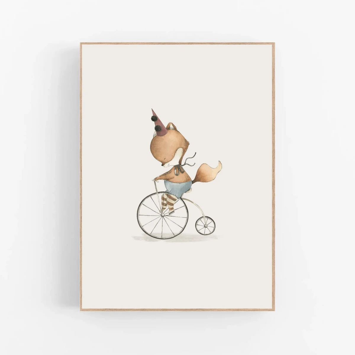 Set van 3 posters - Circus dieren | The Night Circus - Kinderkamer poster - Babykamer poster - Wanddecoratie