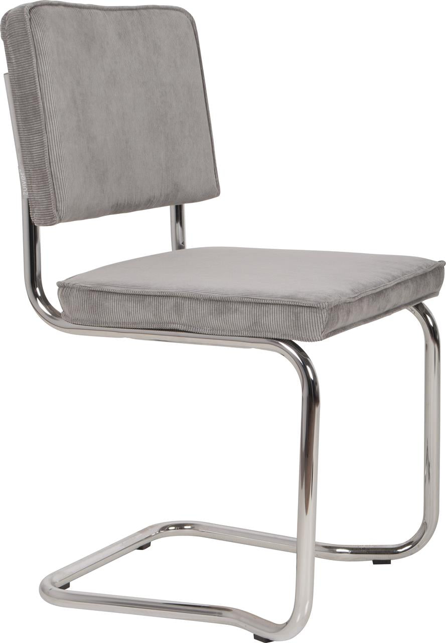 Chair Ridge Kink Rib Cool Grey 2 stuks