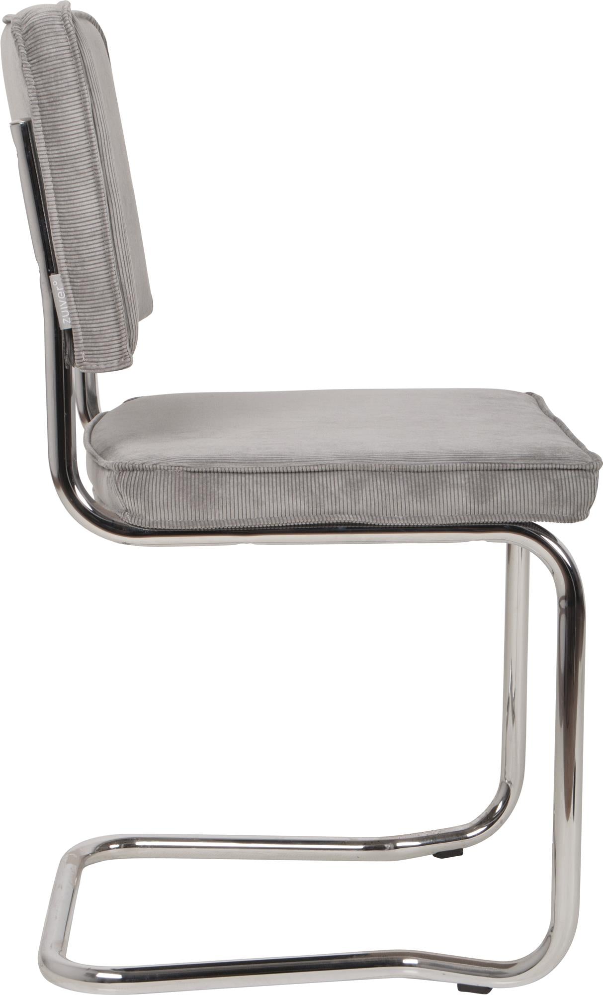 Chair Ridge Kink Rib Cool Grey 2 stuks