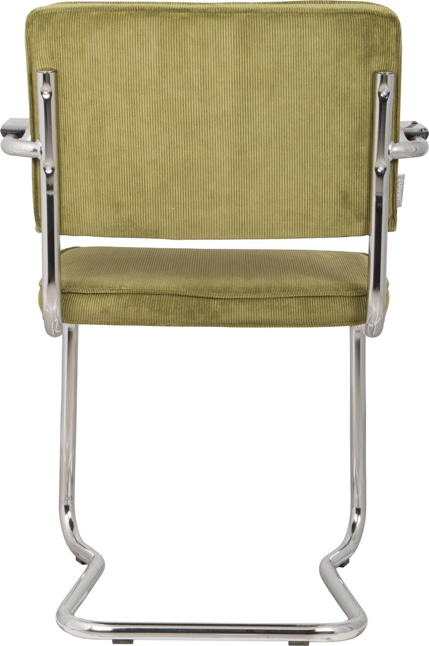 Armchair Ridge Kink Rib Green 25a 2 stuks