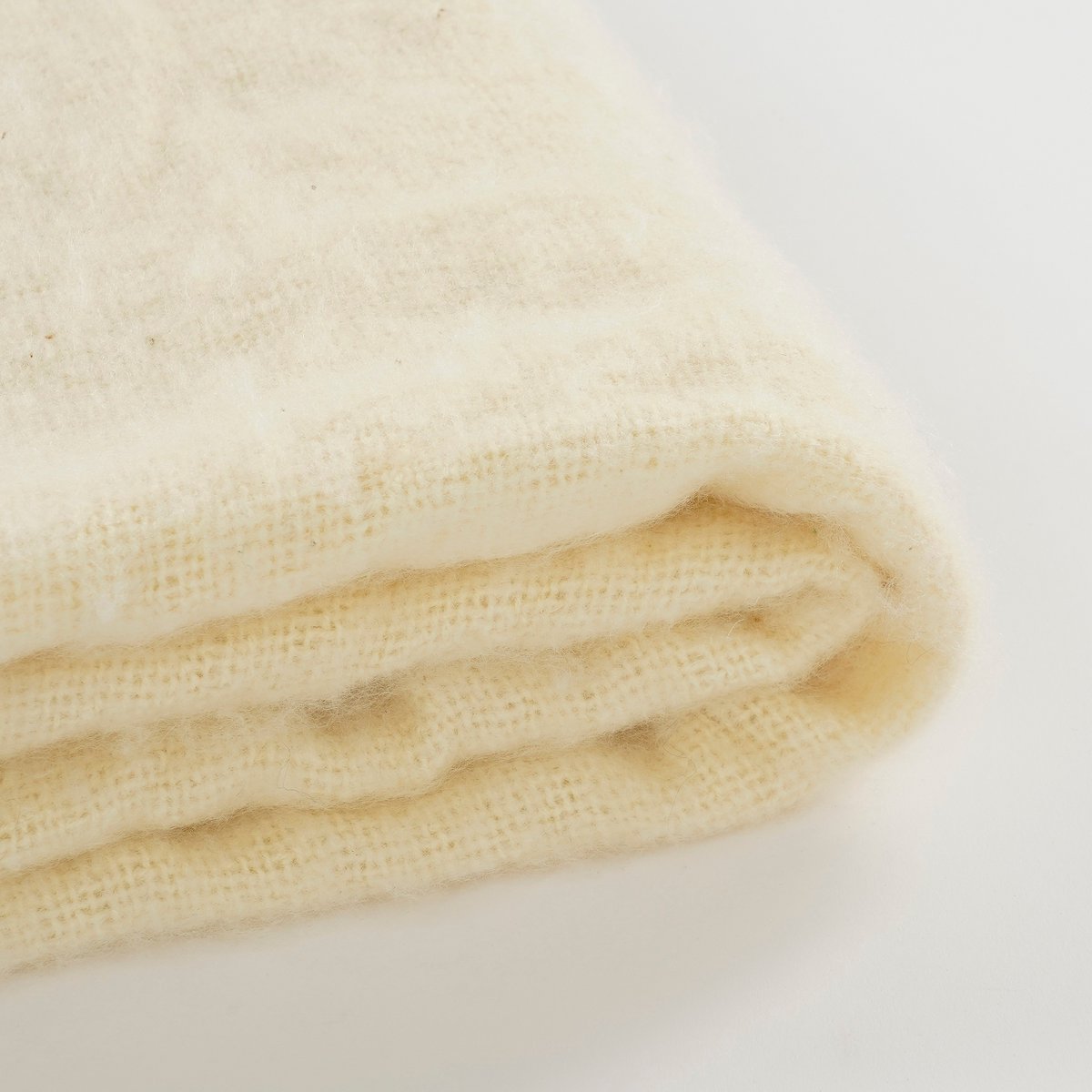 Plaid - L180 x B130 cm - Gebroken wit