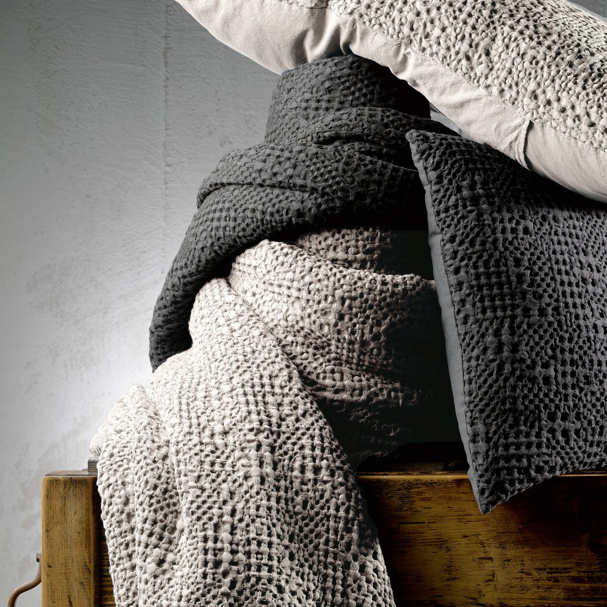 Plaid Stonewashed Tana Chalk 240 X 260