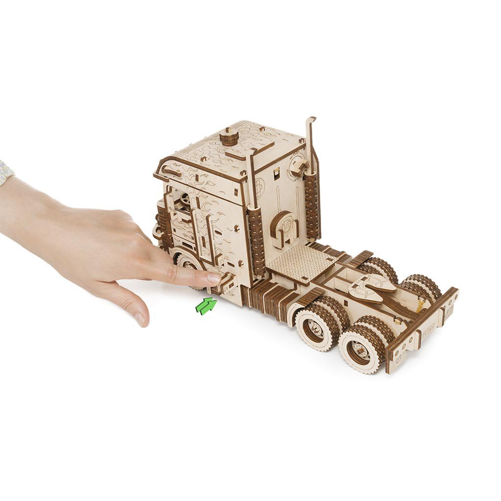 3D Houten Puzzel Truck Road King, Eco Wood Art, 3236, 29,3×13,2×17,5cm
