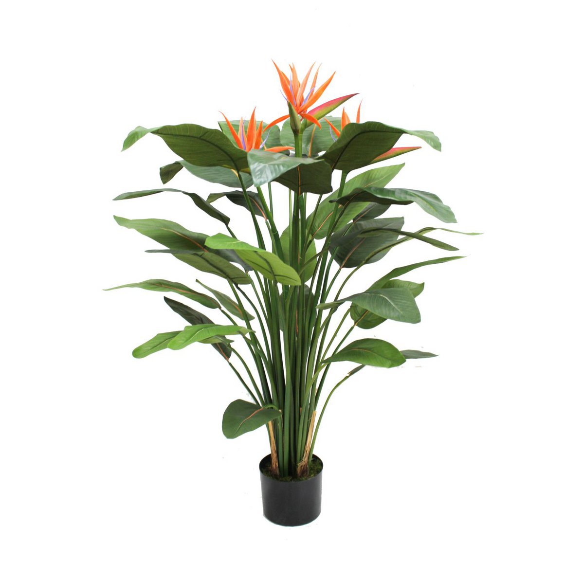 Strelitzia Kunstplant 120cm met bloem