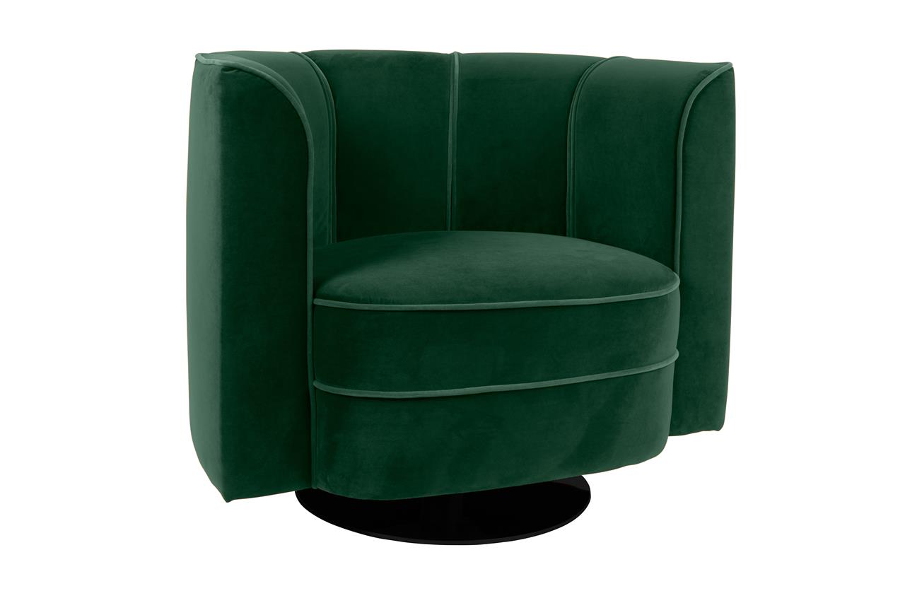 Lounge Chair Flower green