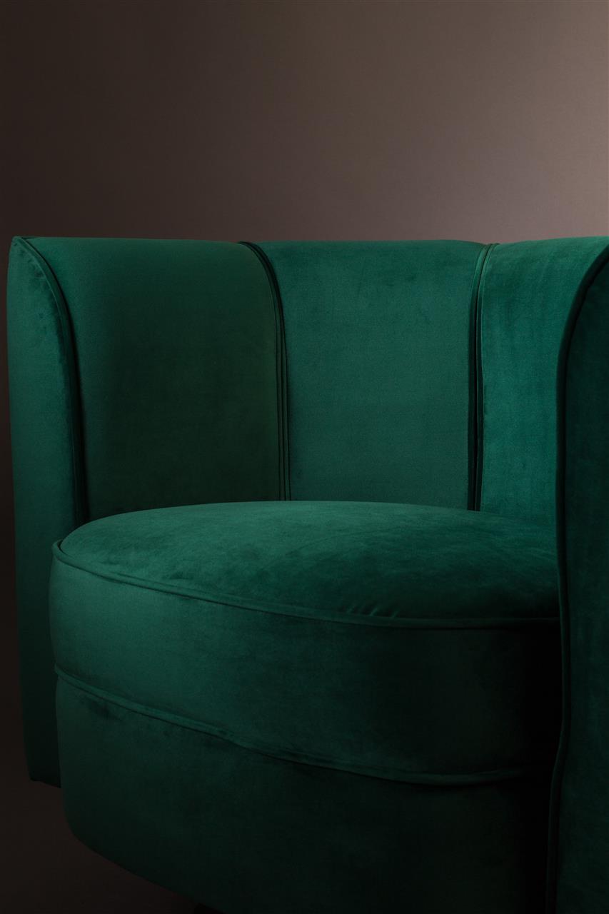 Lounge Chair Flower green