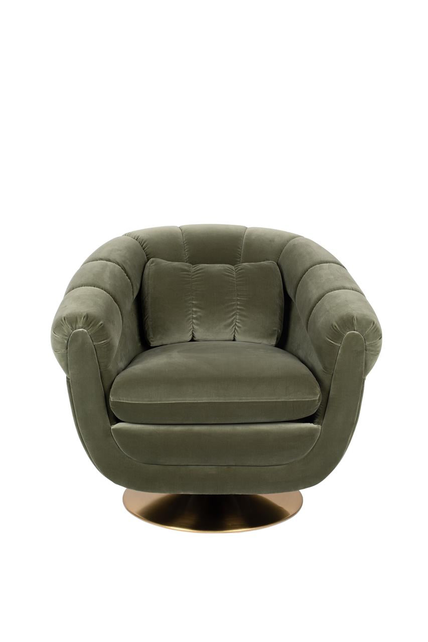 Lounge Chair Member Olive
