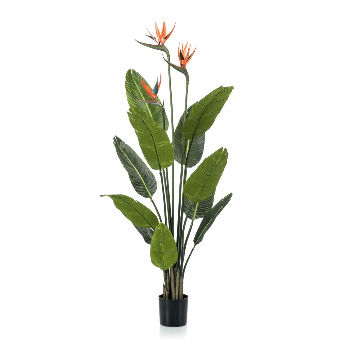 Strelitzia Kunstplant 120cm met bloem