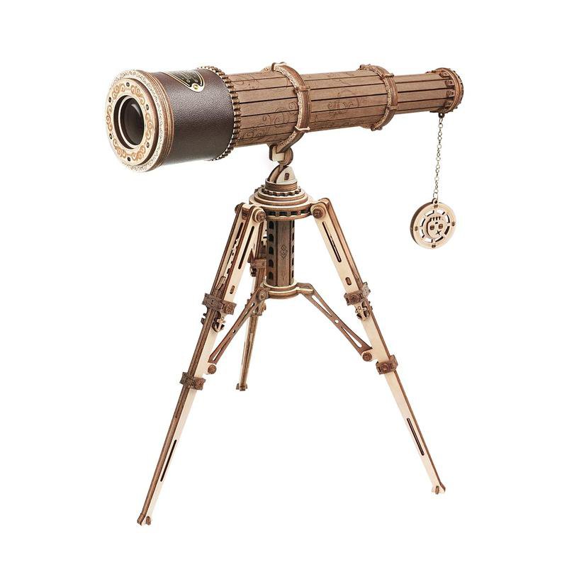 Houten Puzzel 3D Monocular Telescope, Robotime, ST004, 33x24x32,5cm