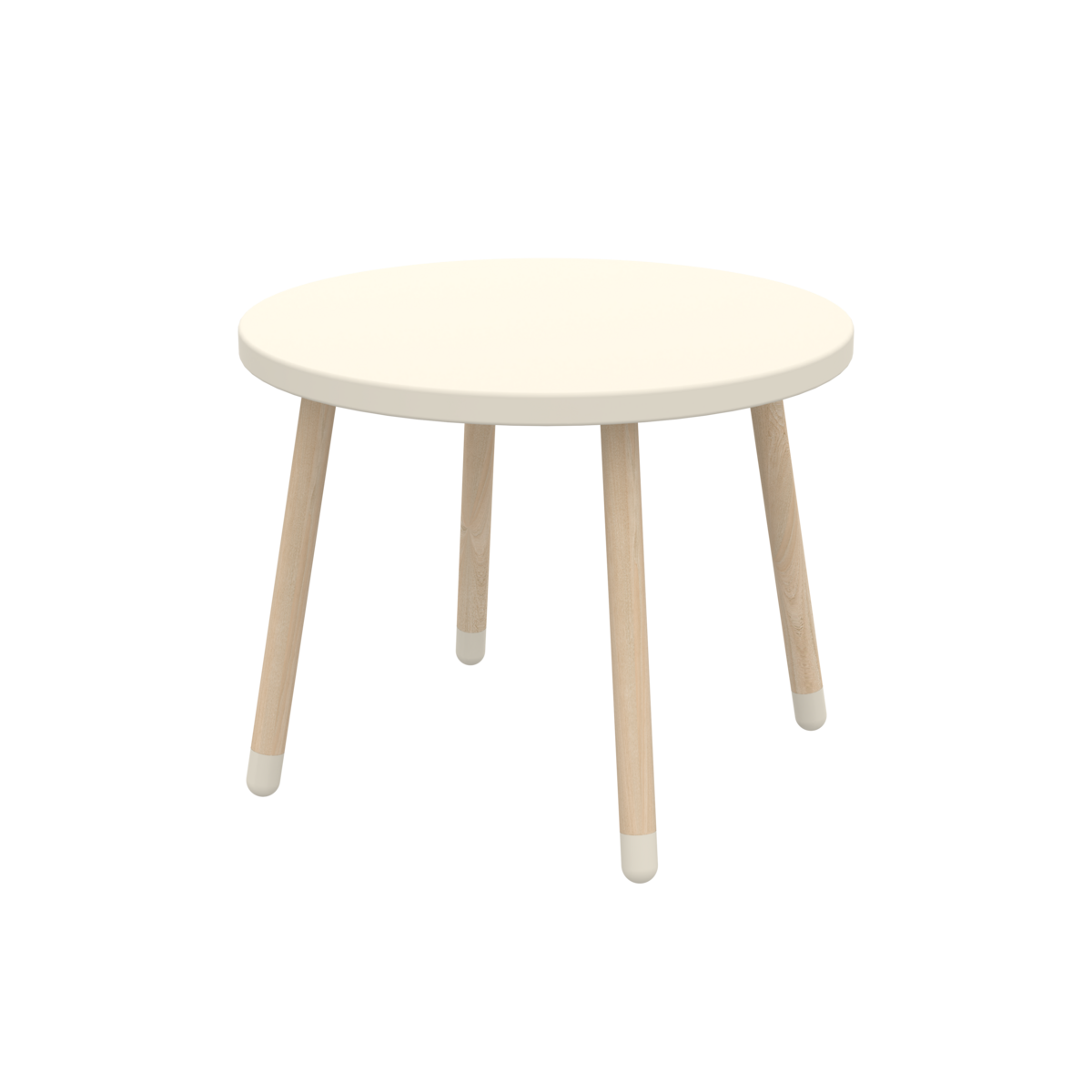 DOTEN PLAY TABLE, D60 CM, MDF, CREAM