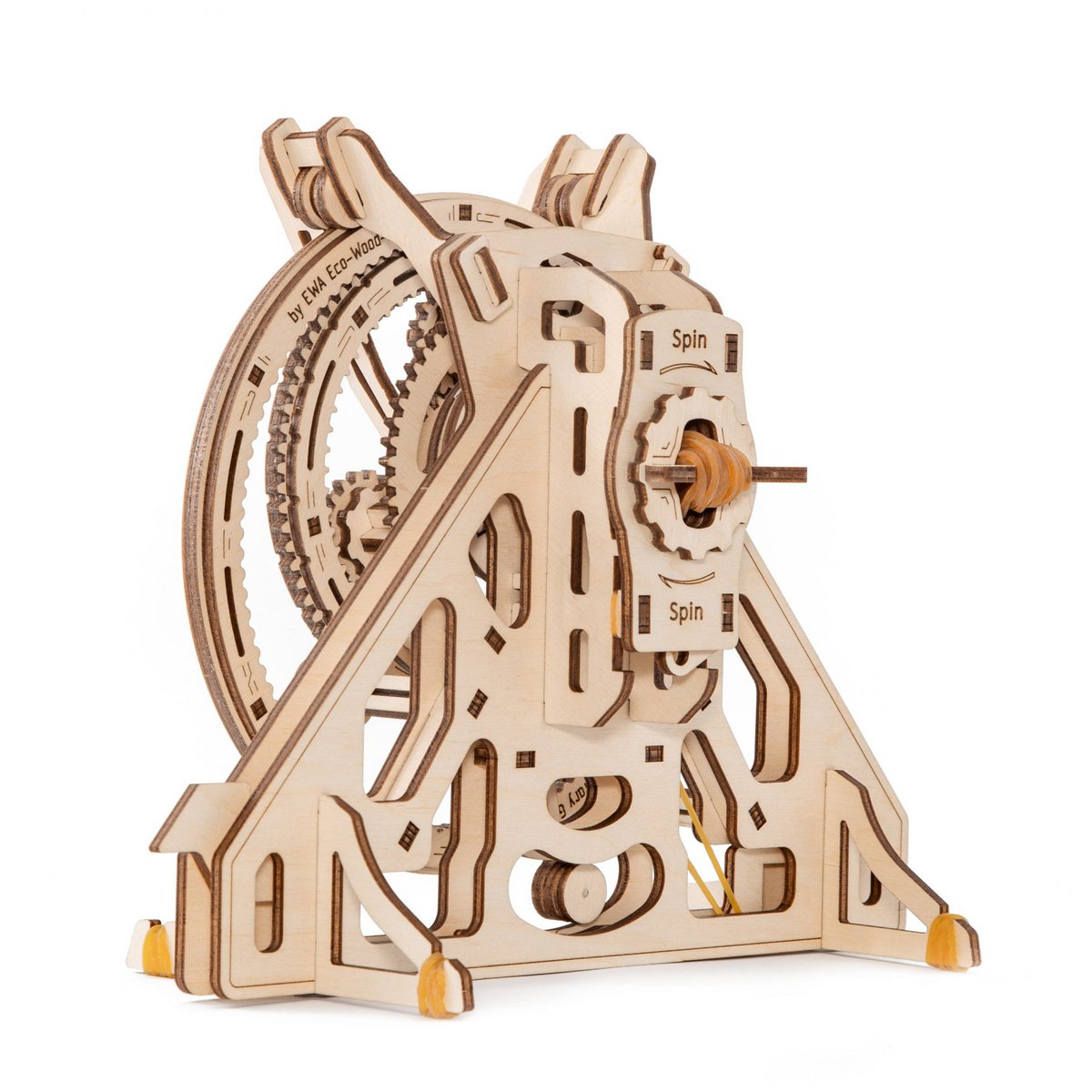 Eco Wood Art 3D Mechanische Puzzel Planetary Gear, 1058, 11,8x24,7x20,4cm