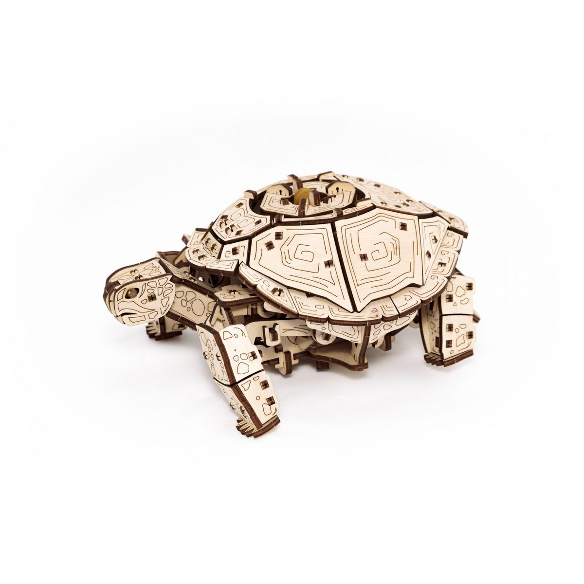 Eco Wood Art 3D Mechanische Puzzel Schildpad/ Turtle 976 22,3x16,5x11,6cm