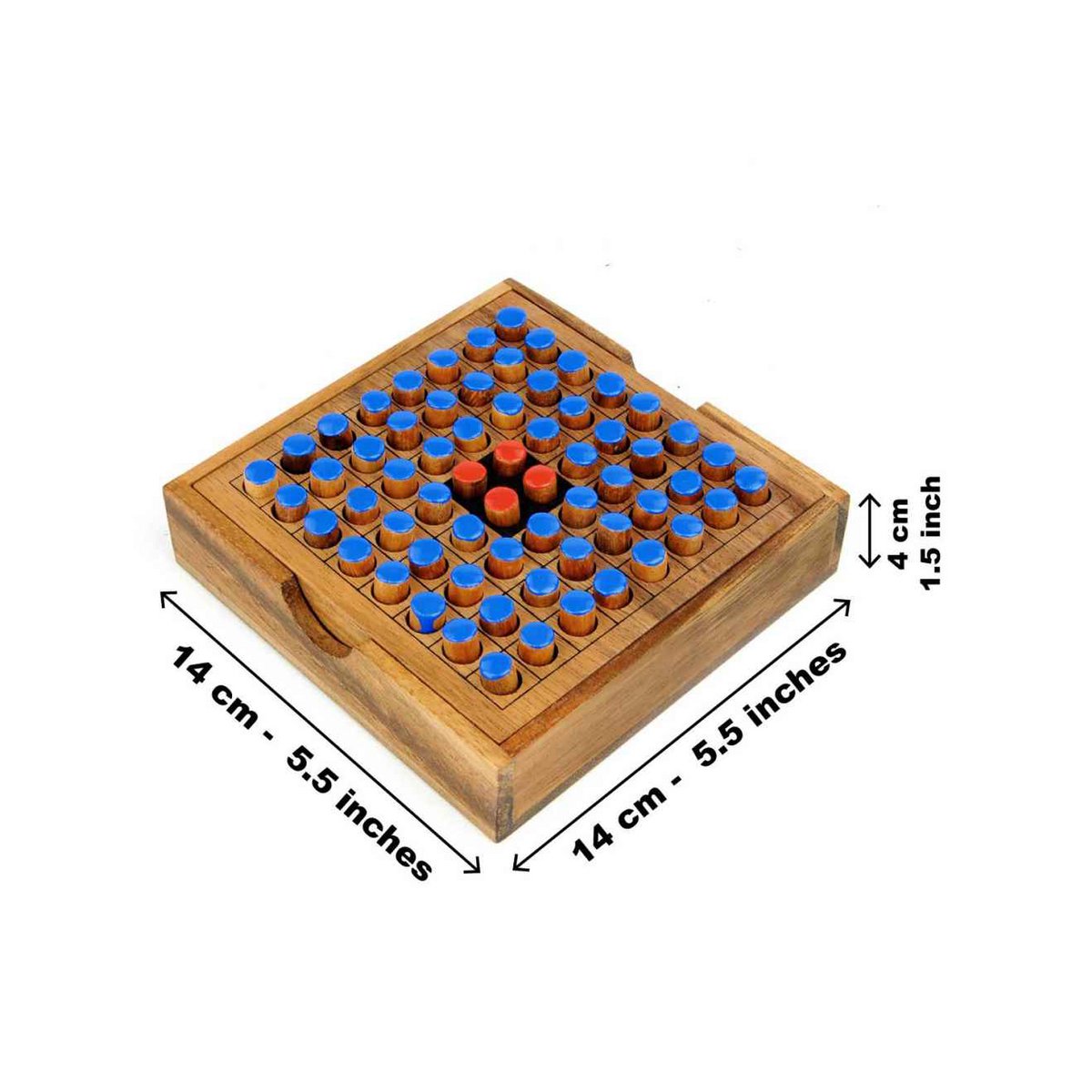 Logica Giochi Houten Bordspel Othello, LG104, 14,5x14,5x4cm