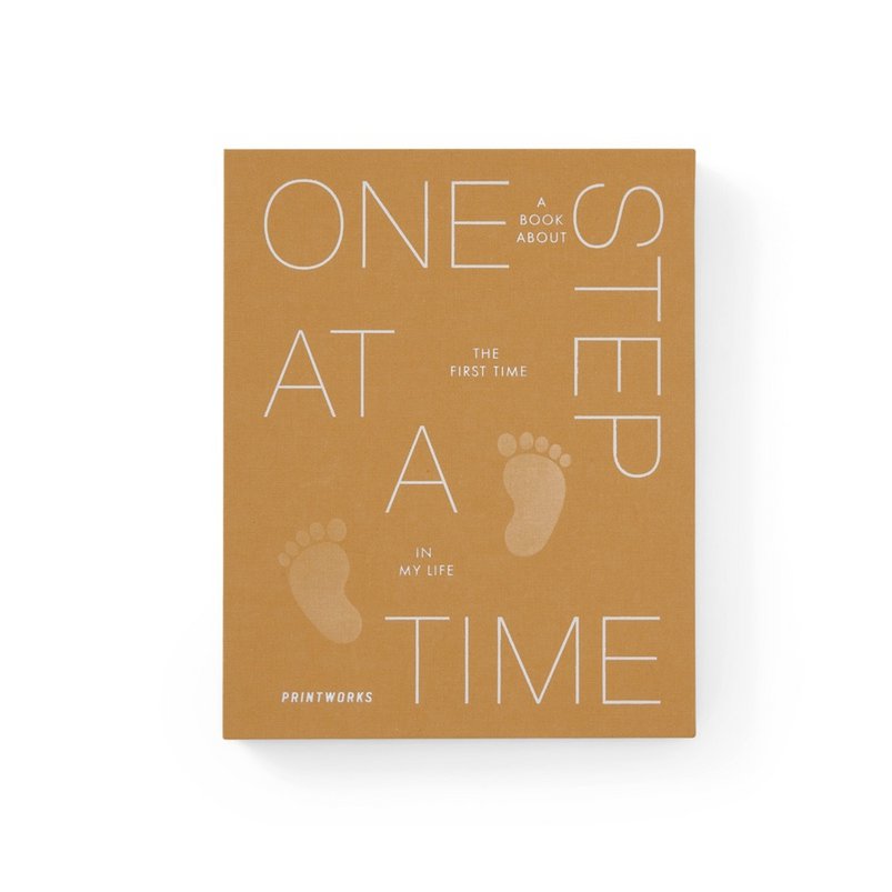 Printworks Fill-in Books - One Step at a Time - Baby Invulboek