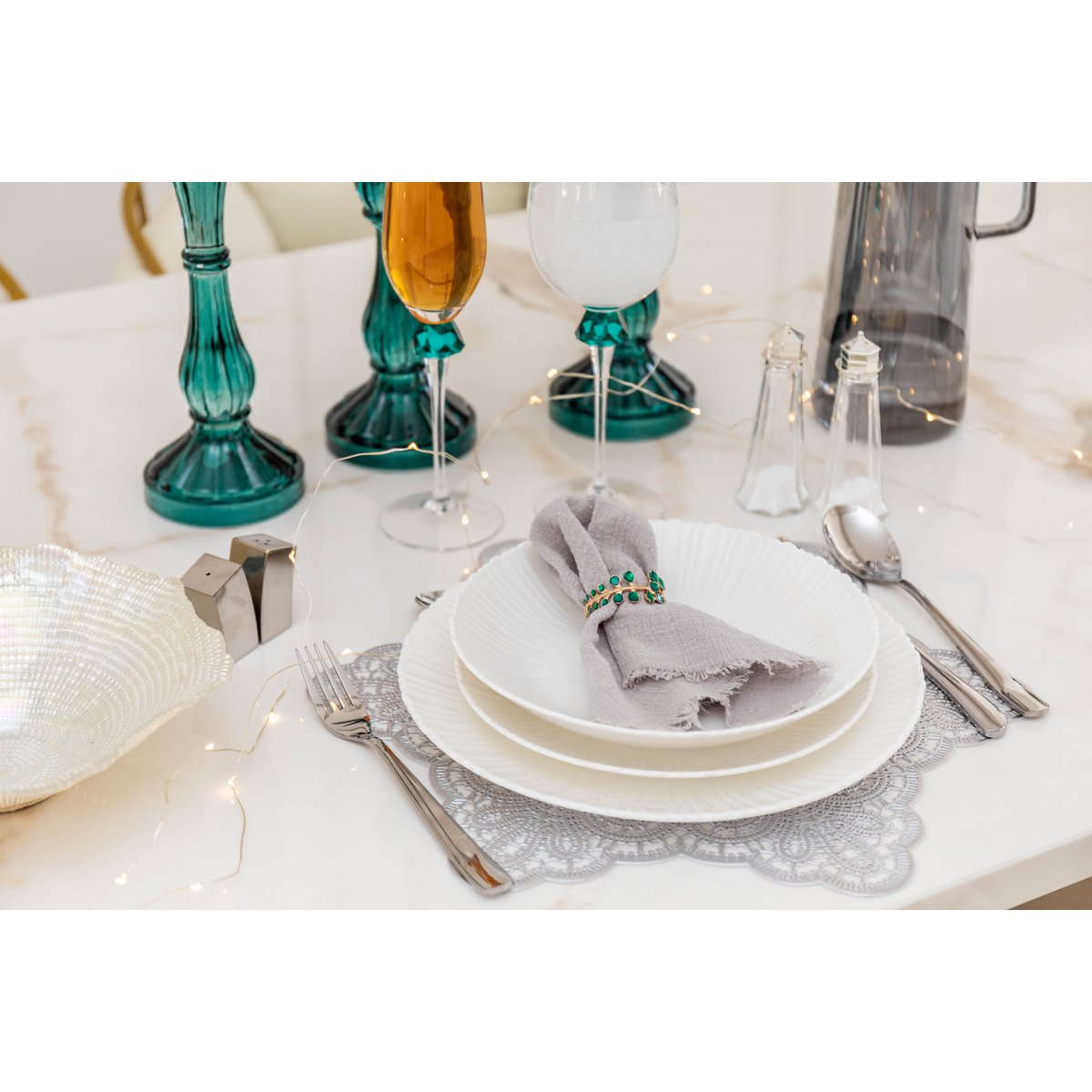 24-DELIG GLANZEND ZILVEREN HUISHOUDEN