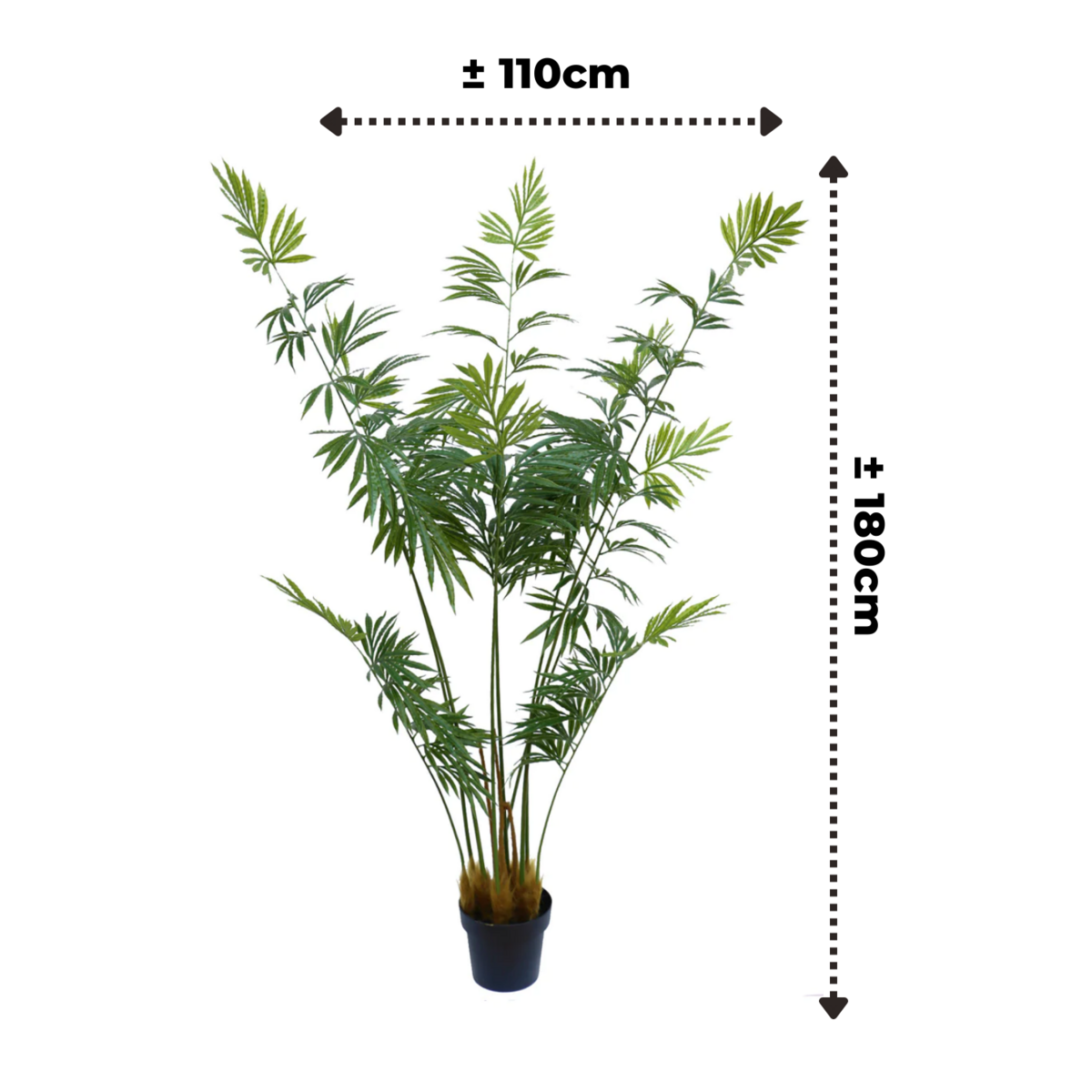 Kunst Palmvaren 180cm