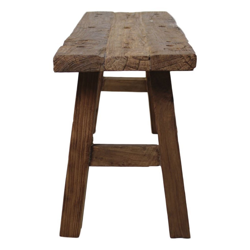 Sierbank - rustiek - oud teak