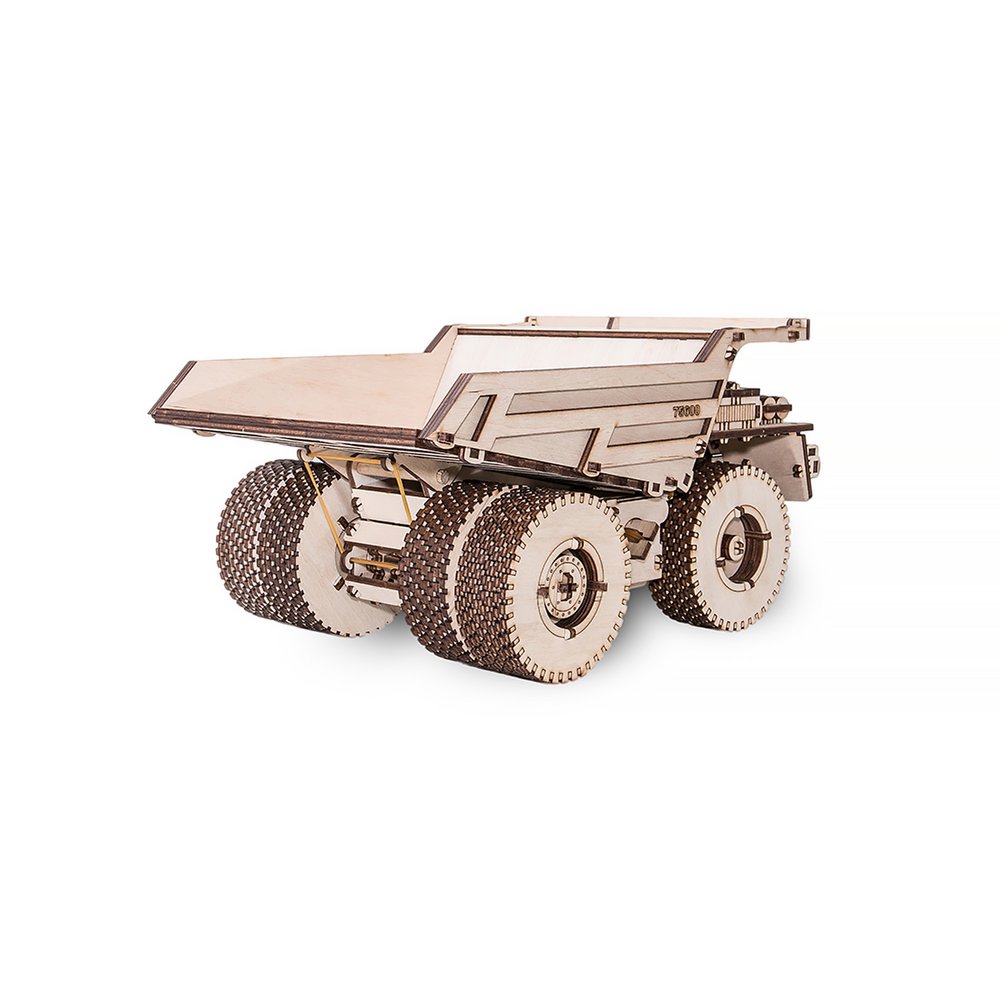 DIY Eco Wood Art 3D Houten Puzzel Belaz 75600, 082, 31x22x15,5cm