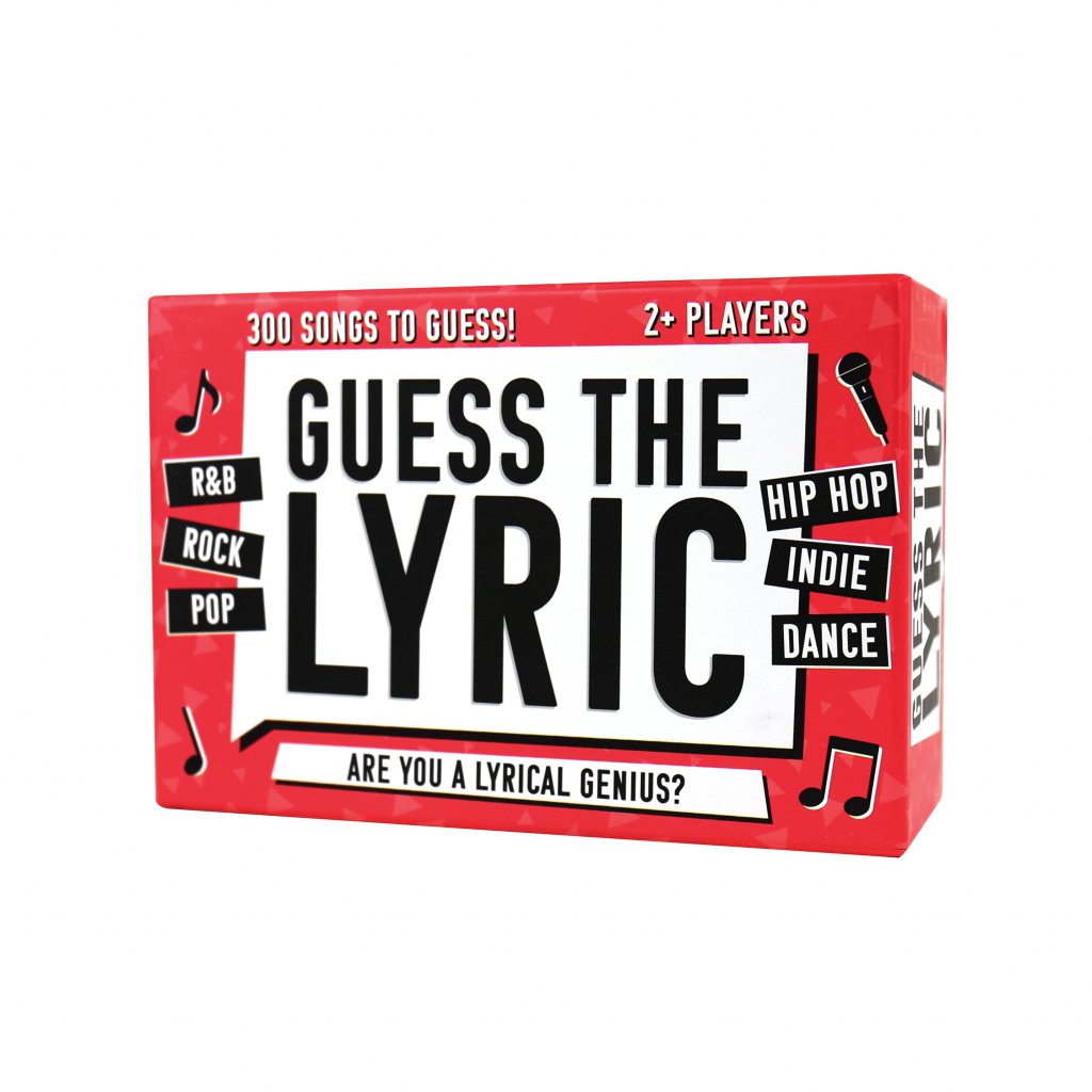 Cadeau Republic Guess The Lyric - partyspel