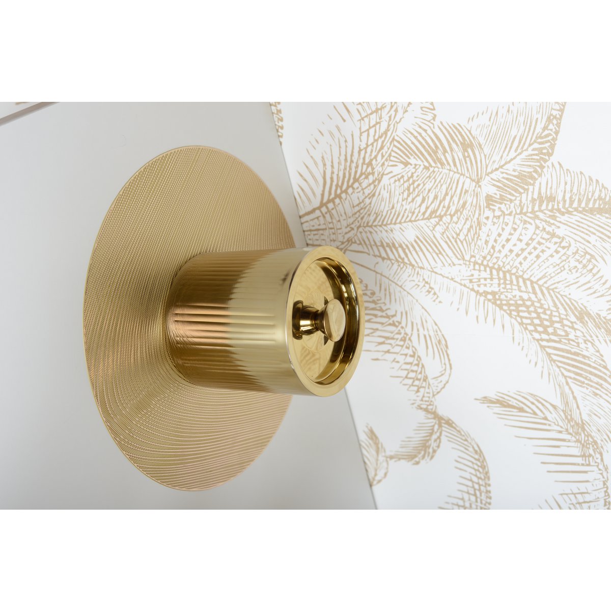 GOUDEN IJSEMMER MET GERIBBEL PATROON