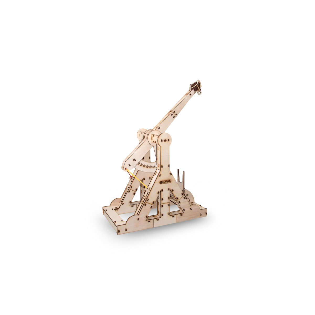 Eco Wood Art 3D Mechanische Puzzel Trebuchet 013 30,5x18x37,7cm