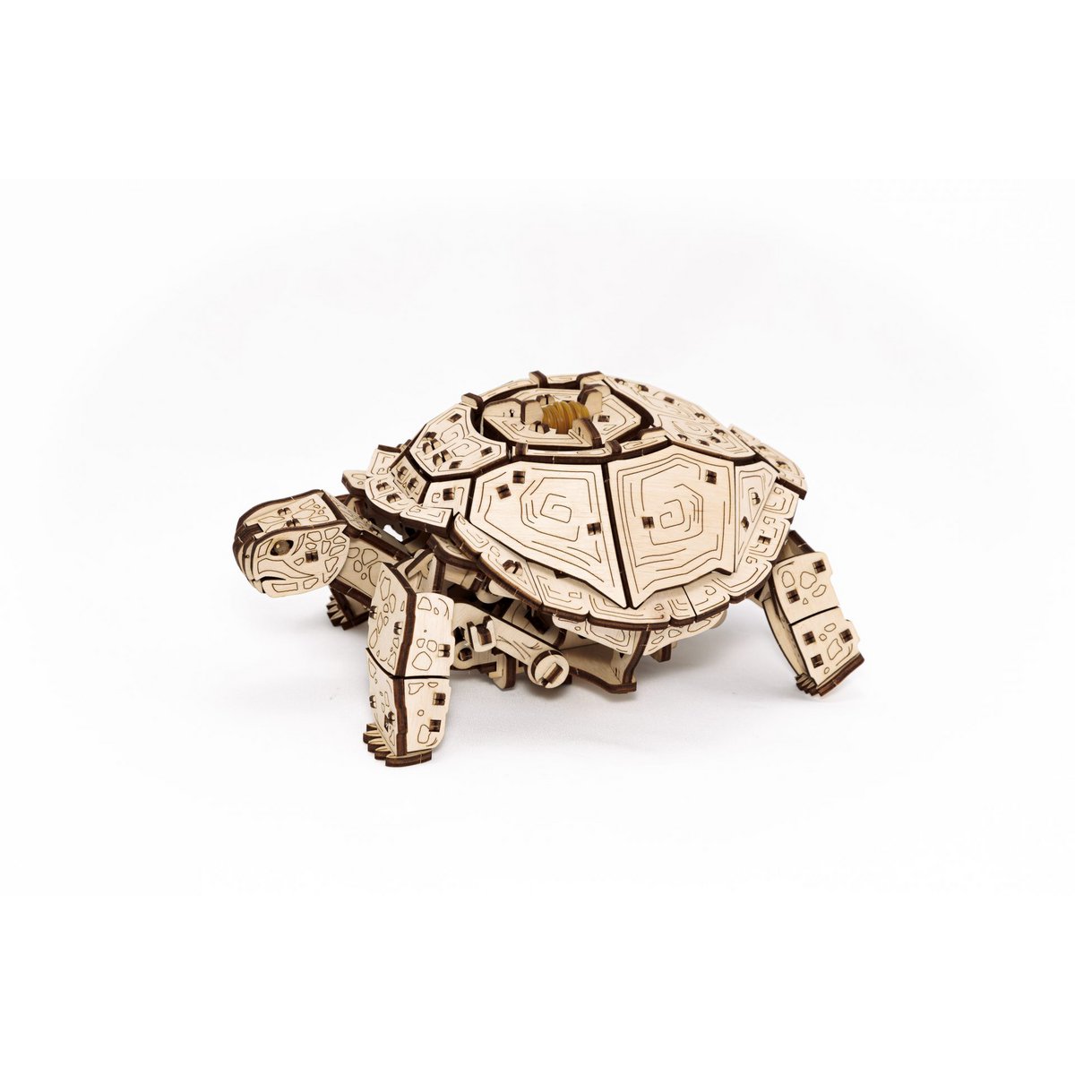 Eco Wood Art 3D Mechanische Puzzel Schildpad/ Turtle 976 22,3x16,5x11,6cm