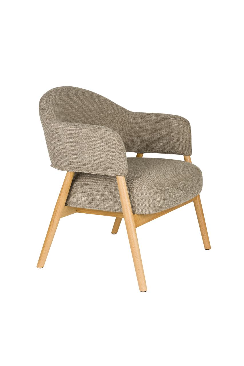 MF Lounge Chair Indy Dark Brown