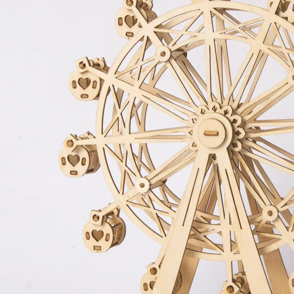 3D Houten Puzzel Ferris Wheel, Robotime, TG401, 15.5x6,2x16,5cm