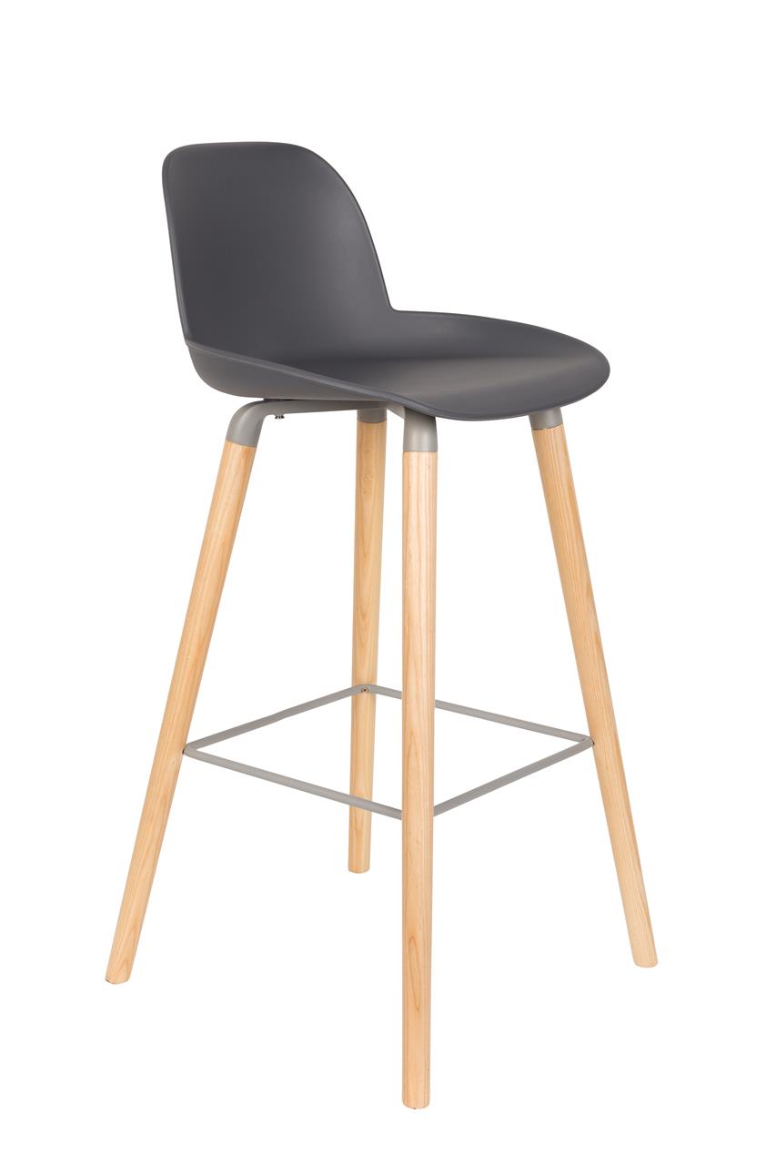 Barkruk Albert Kuip Dark Grey 2 stuks
