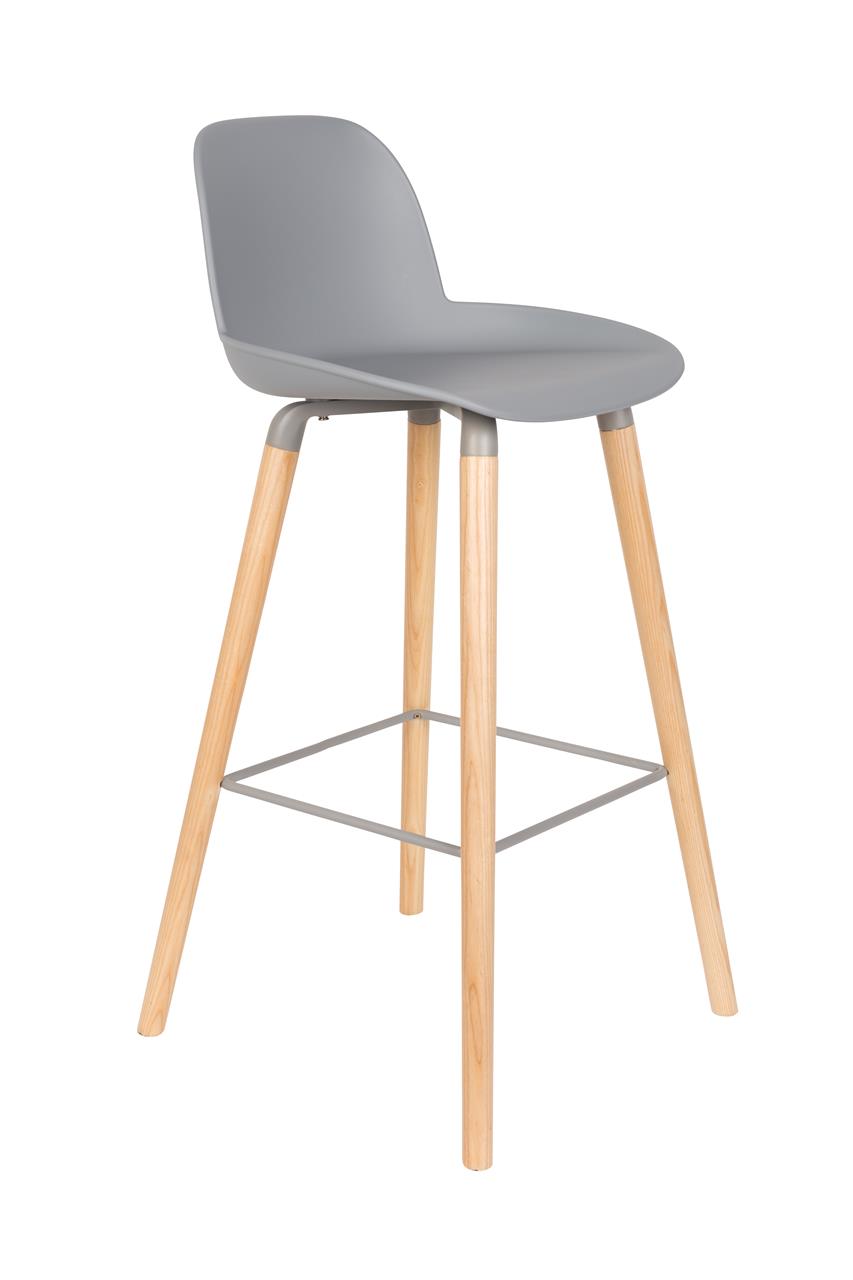 Barkruk Albert Kuip Light Grey 2 stuks