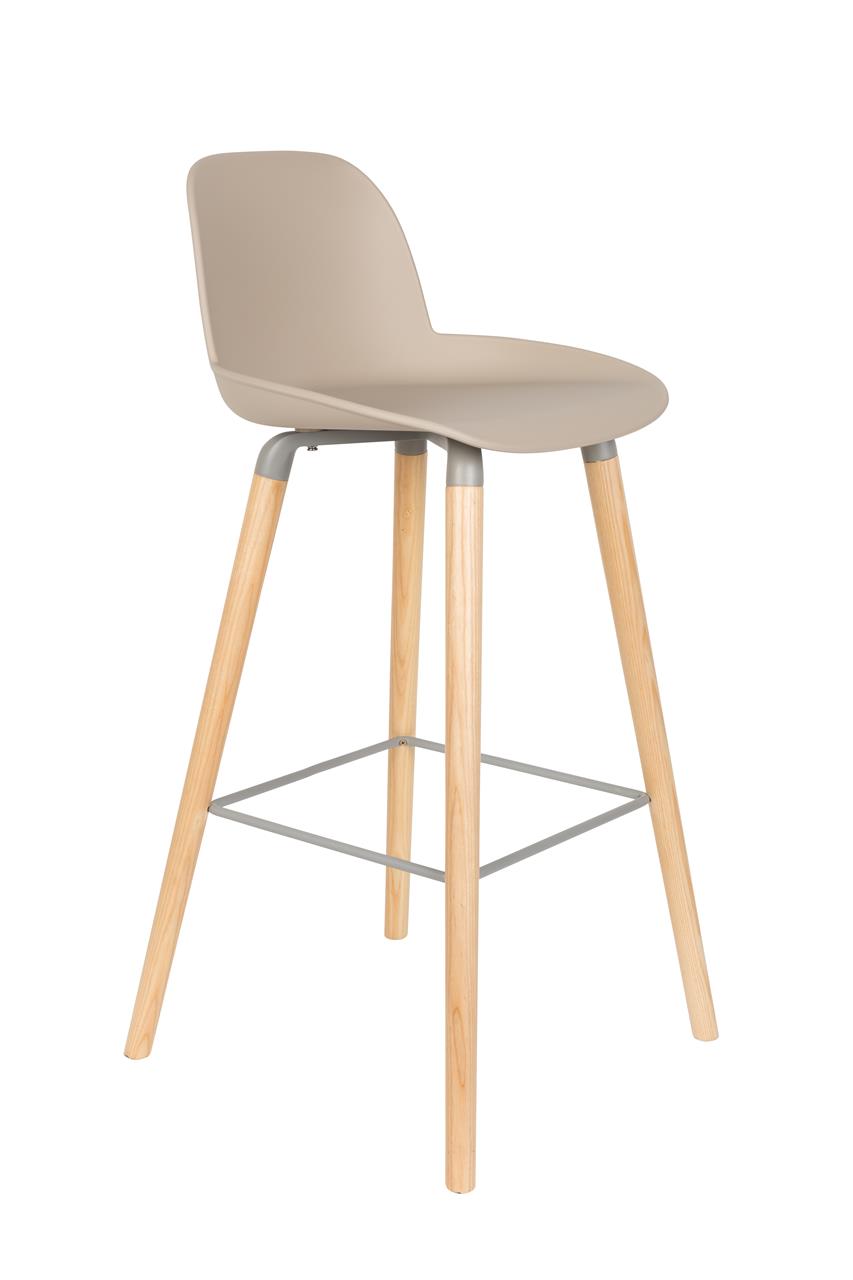 Barkruk Albert Kuip Taupe 2 stuks