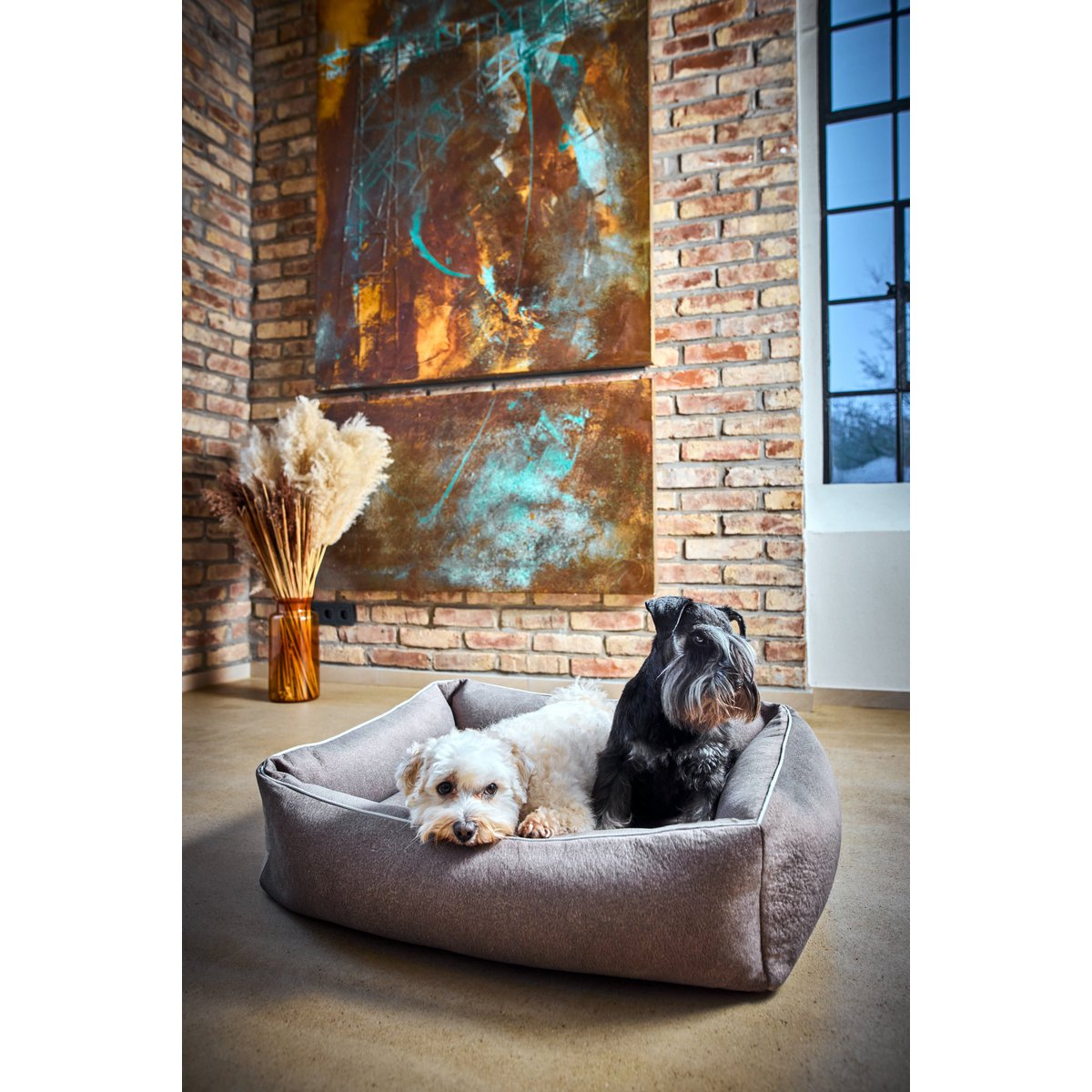 CLASSIC hondenbed - BUFFALO TAUPE
