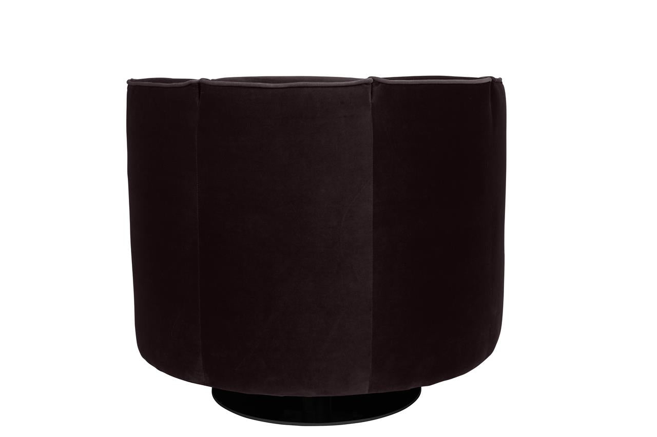 Lounge Chair Flower black