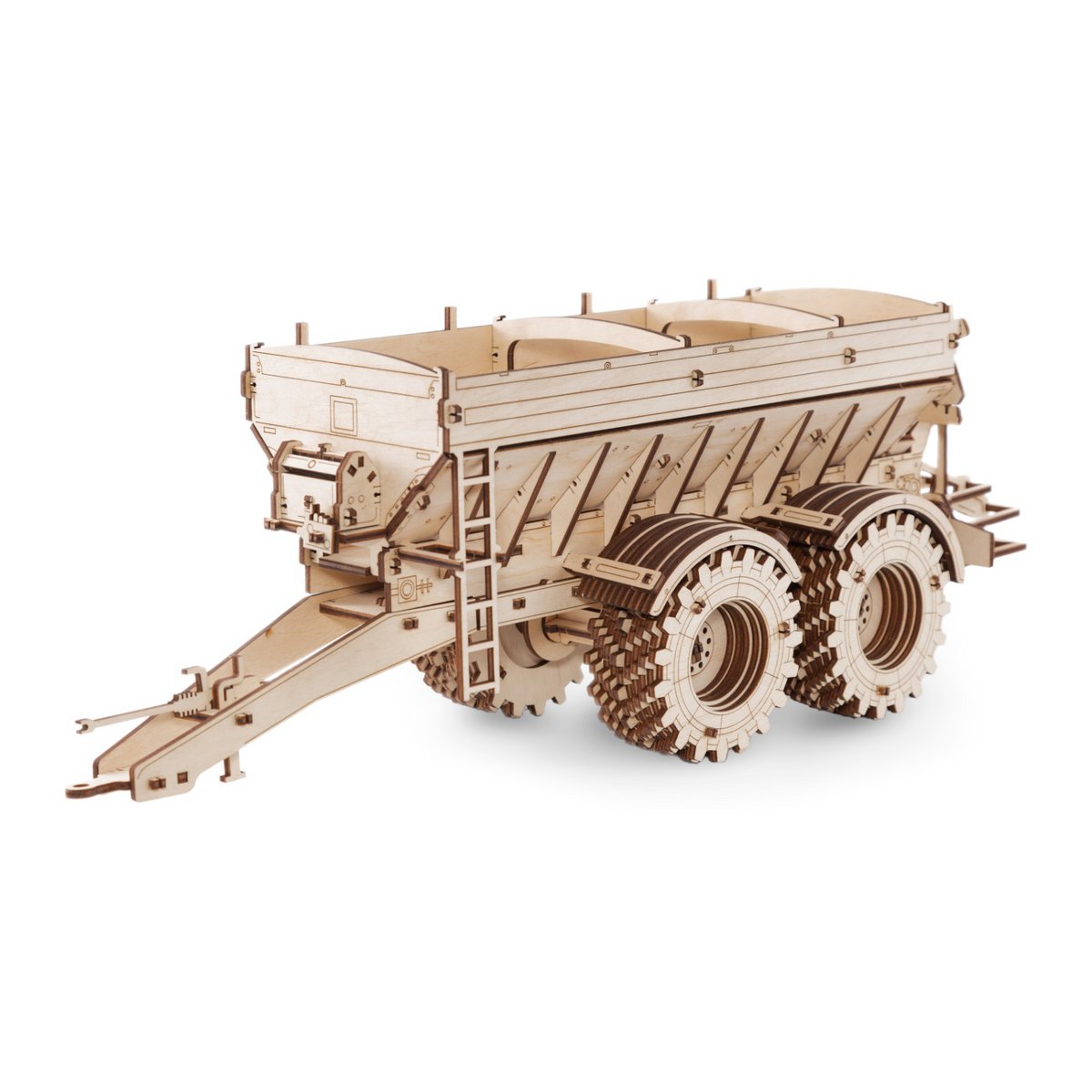 Eco Wood Art 3D Mechanische Puzzel Trailer for K-7M 1072, 50,2x15,2x17,6cm