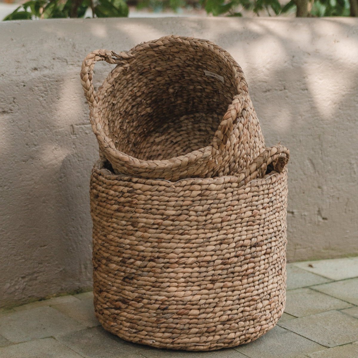 Wasmand | Plantenmand | Opbergmand BALAI van waterhyacint (3 maten)