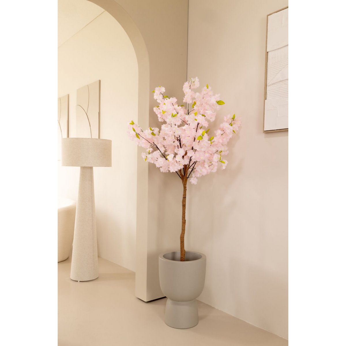 Kunst Kersenbloesem 150cm Roze