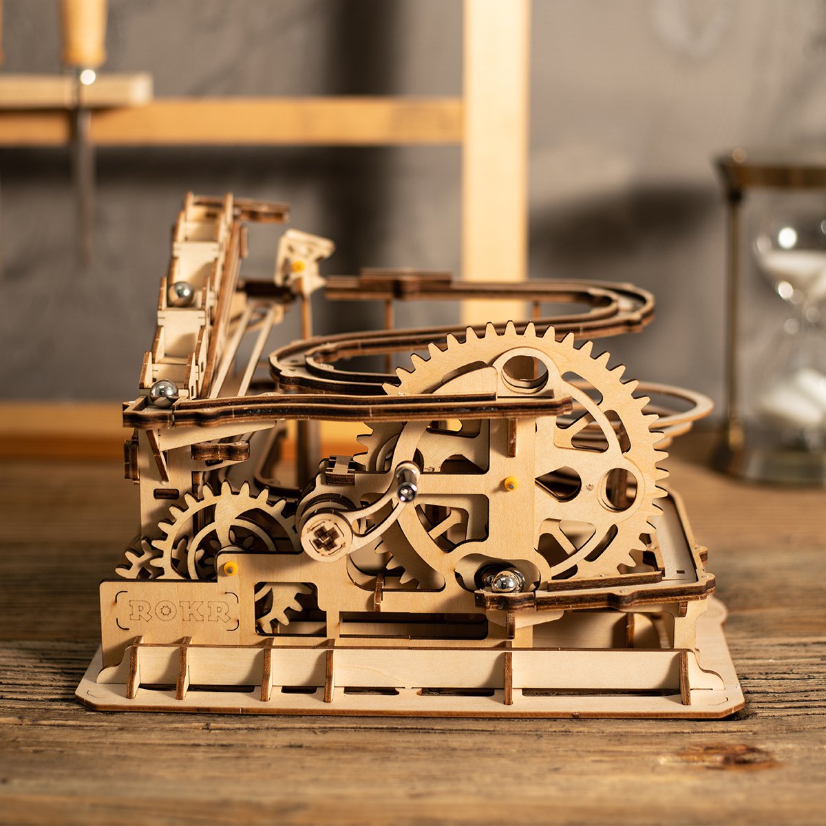 Knikkerbaan Marble Parkour, Marble Run, Robotime, LG501 25,4x23,2x16,5cm