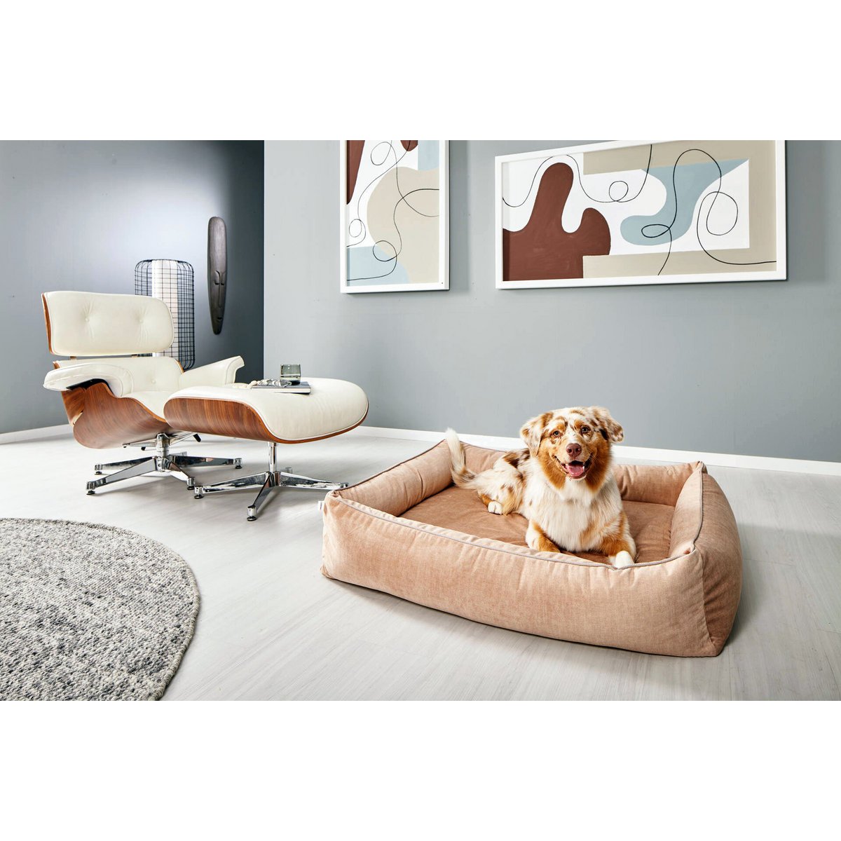 ORTHO hondenbed - GLAM SAND