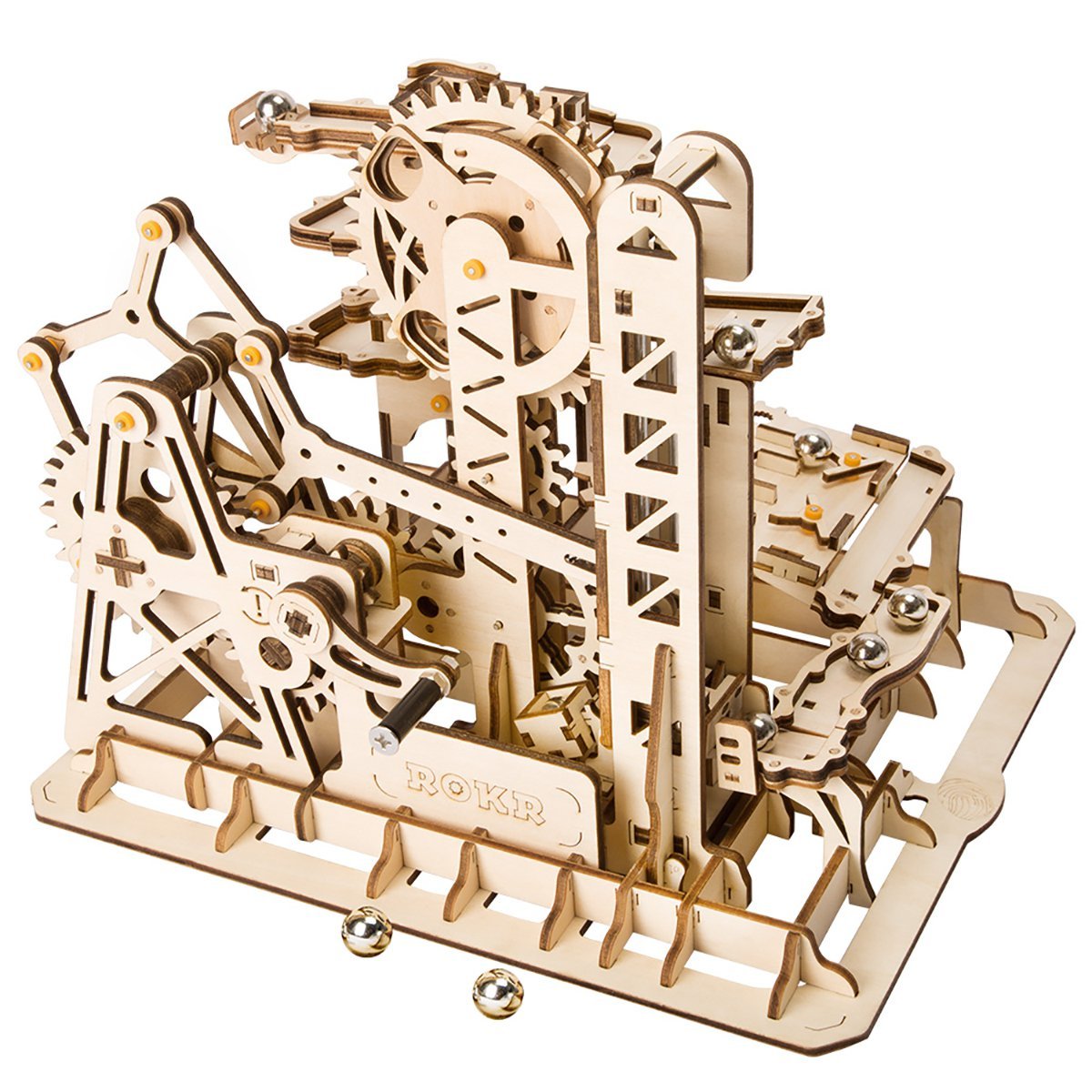 Knikkerbaan Marble Climber, Marble Run, Robotime, LG504 25,5x22,9x20,4cm.