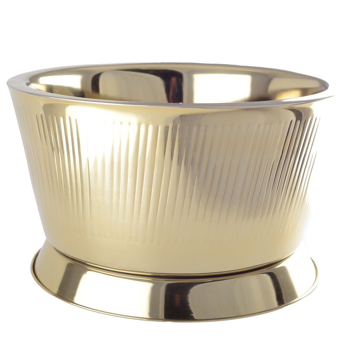 GOUDEN DRANK EMMER MET GERIBBEL PATROON