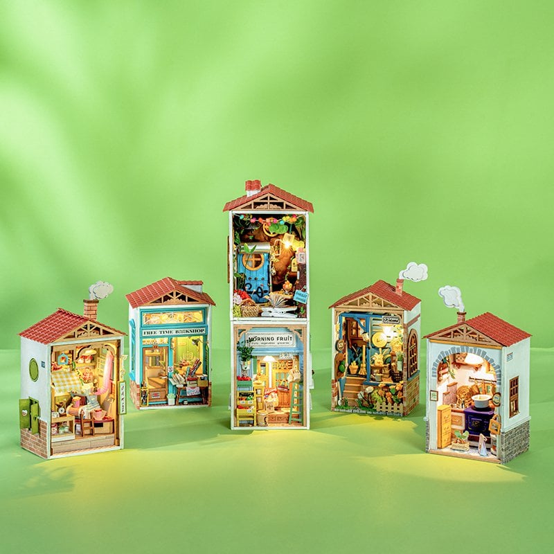 DIY Huisje Morning Fruit Store, Robotime, DS009, 8,5x6,5x15,3cm