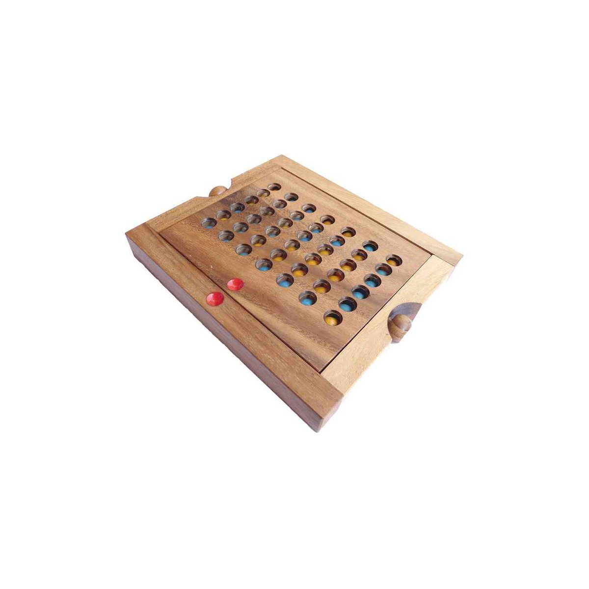Logica Giochi Houten Bordspel 4 op één Rij, LG139, 19x15,5x4cm