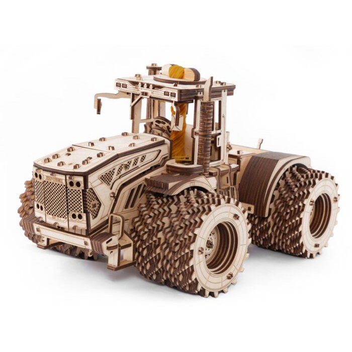 DIY Eco-Wood-Art 3D Puzzel, Tractor K-7M, 1065, 35,6x22,8x20cm